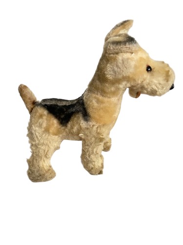 Vtg steiff terrier dog - vtg,