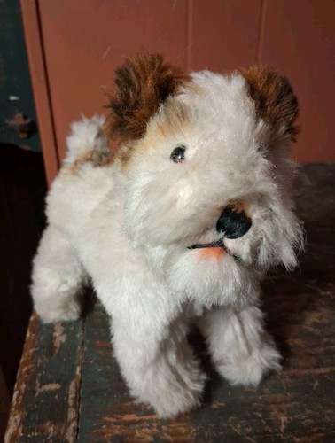 Steiff vintage foxy dog fox - steiff,
